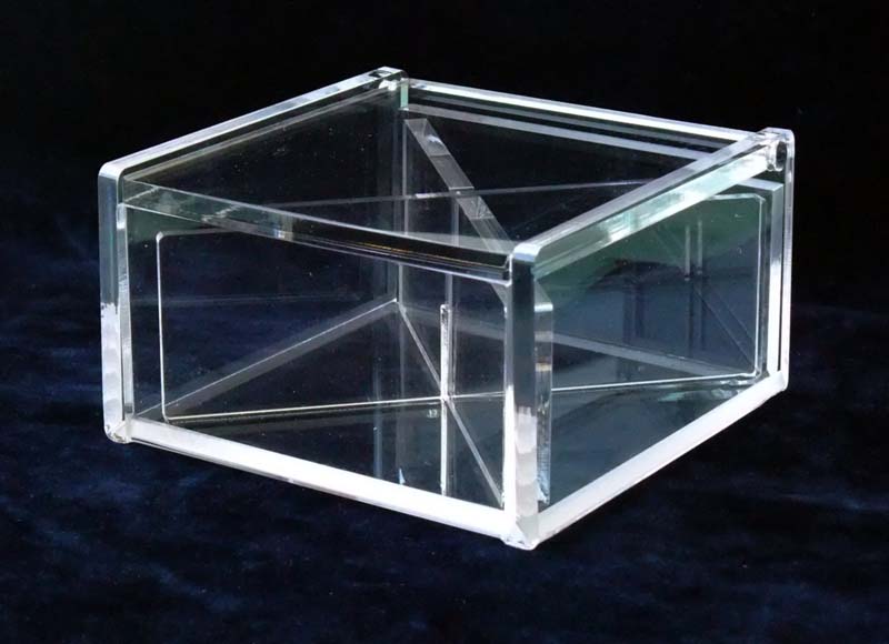 scatola plexiglass